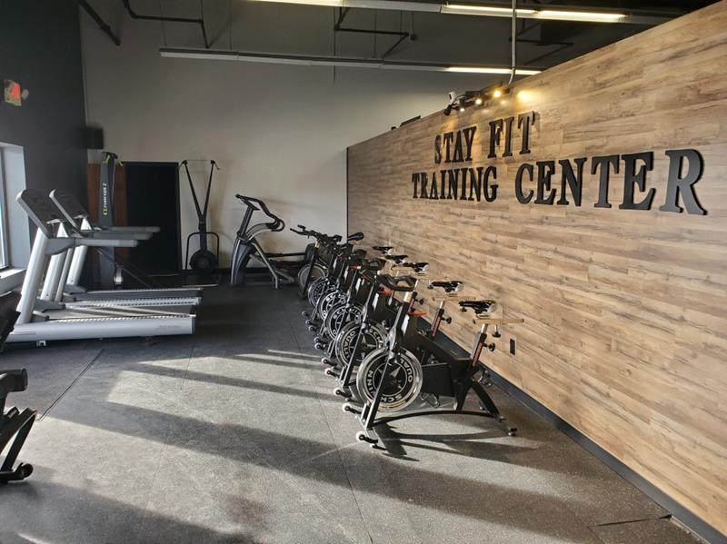 Stay Fit Training Center front entrance at 1088 Mt Vernon Ave.