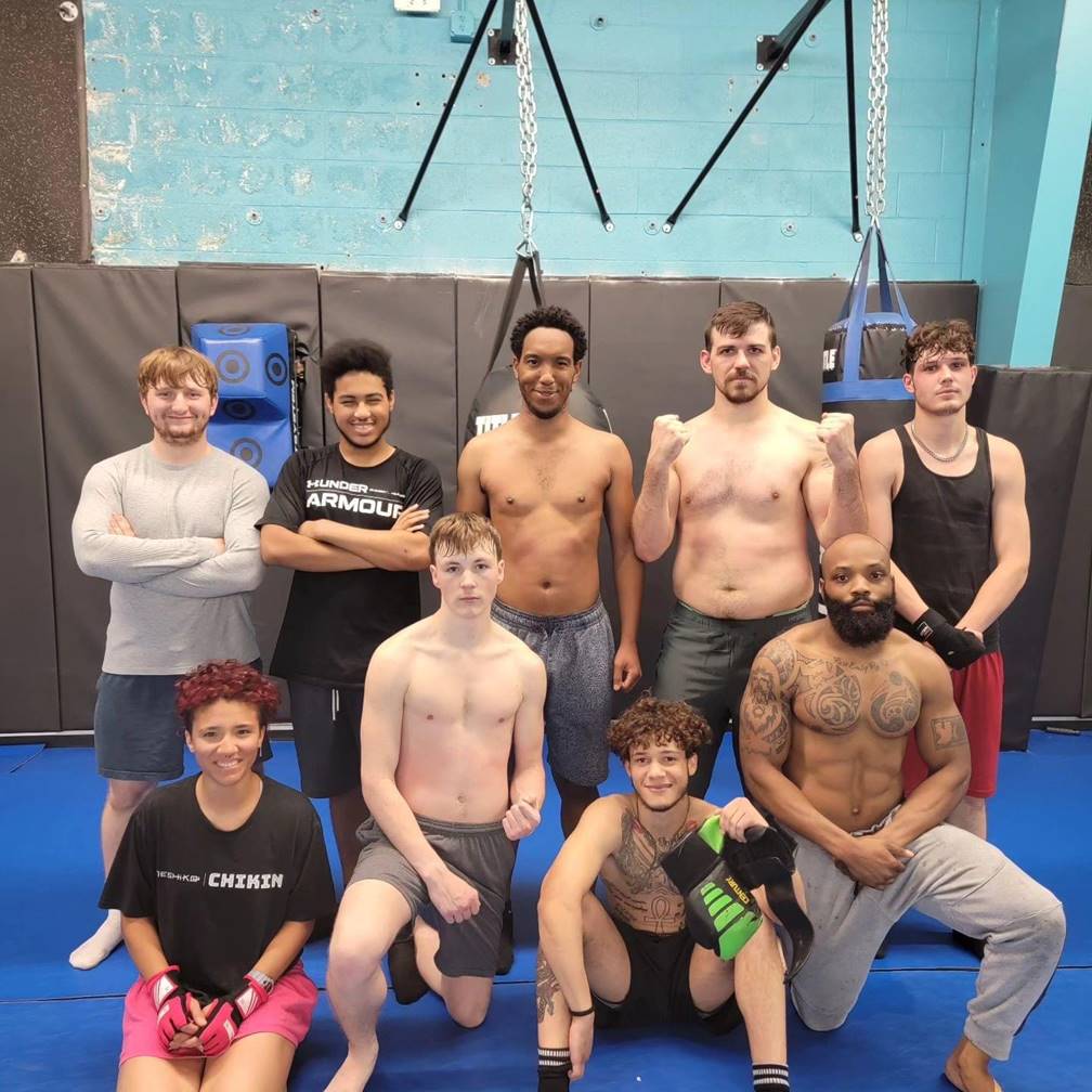 Fight and conditioning class at Stay Fit.