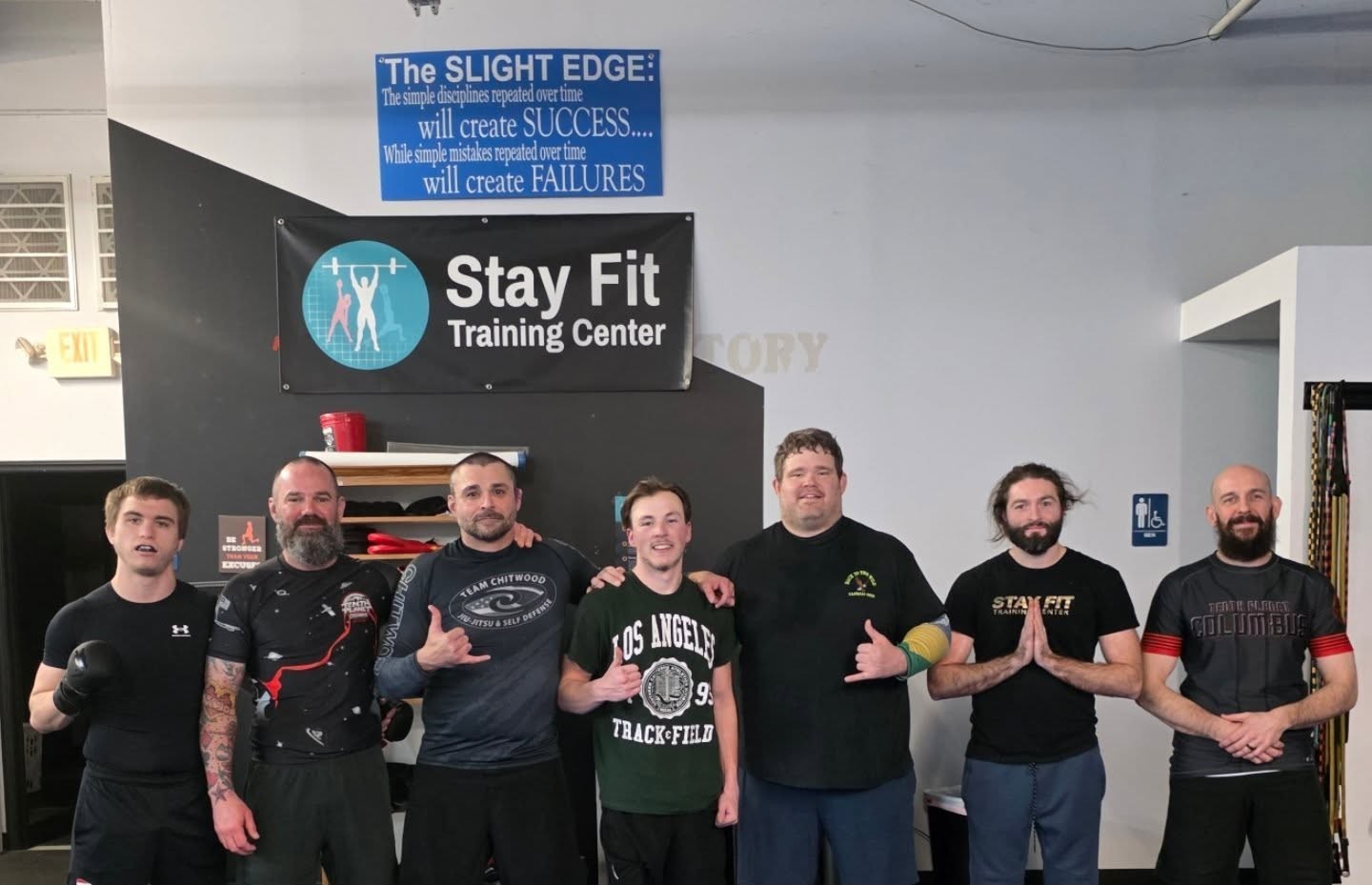 Marion No Gi Jiu-Jitsu team at Stay Fit Training Center.